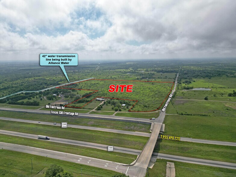 TBD SH-130 and Old Fentress Road, Lockhart, TX à vendre - Aérien - Image 2 de 4