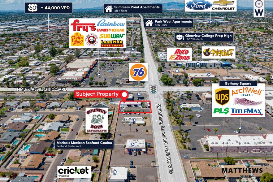 4243 W Bethany Home Rd, Phoenix, AZ for sale - Building Photo - Image 2 of 2