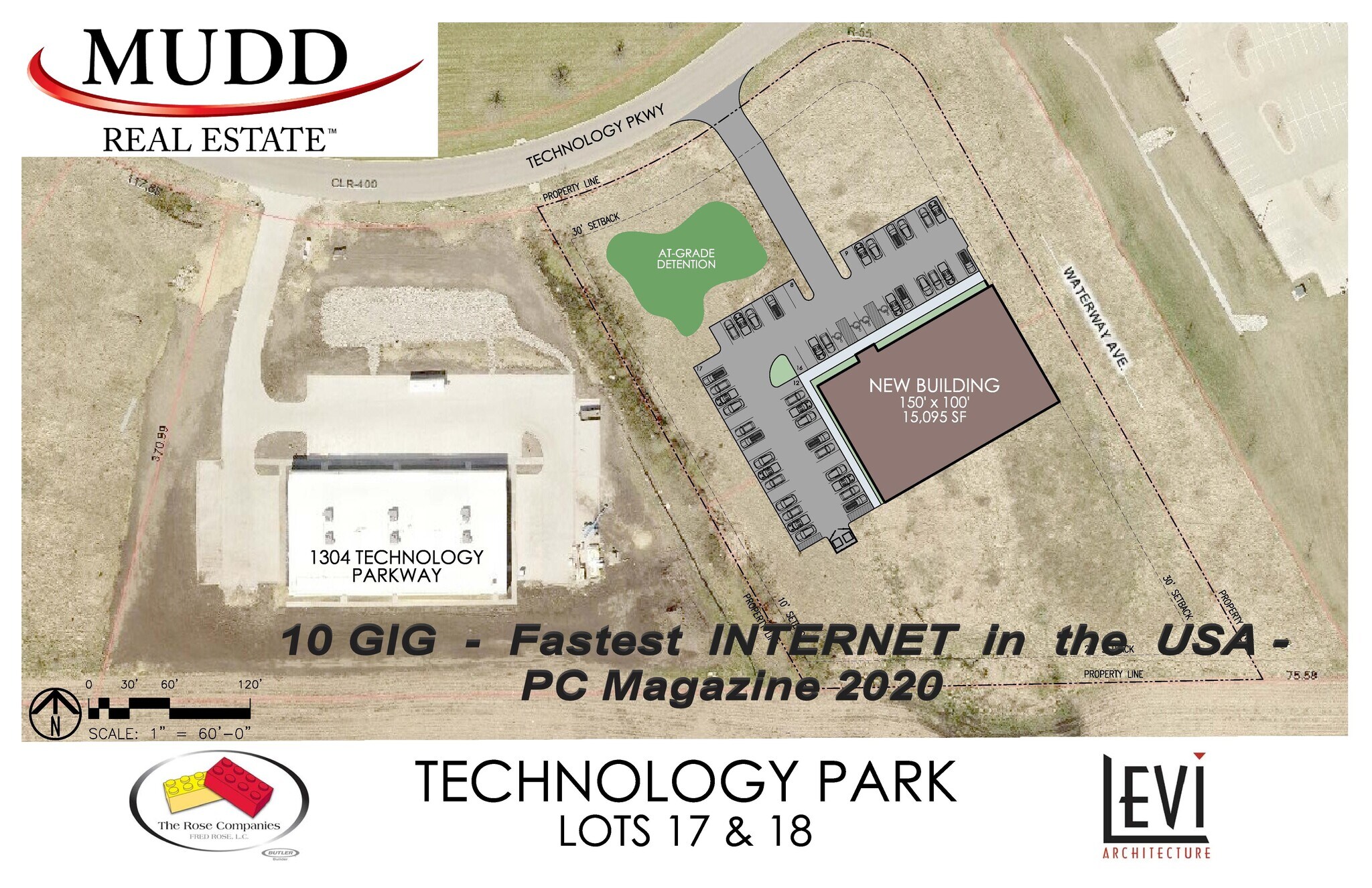 Lots 17 & 18 Technology Pky, Cedar Falls, IA à louer Photo du bâtiment- Image 1 de 27