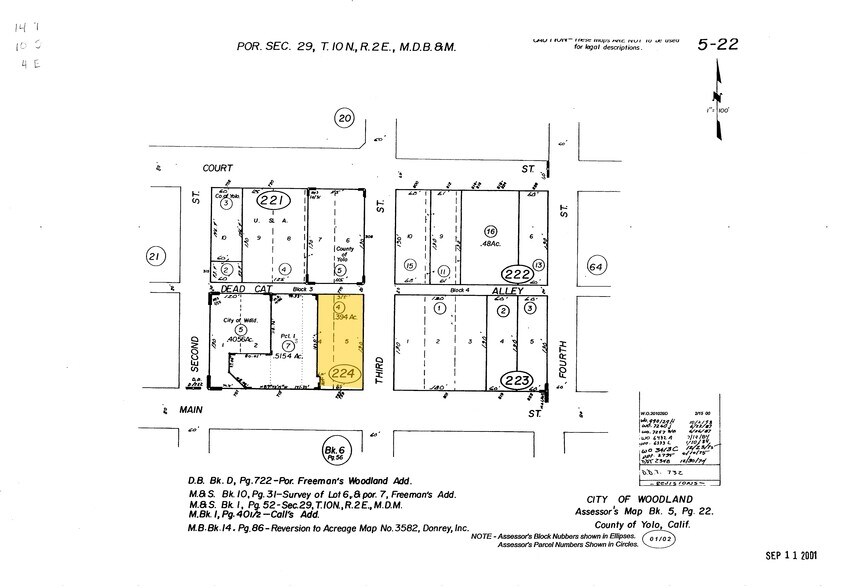 723 Main St, Woodland, CA à vendre - Photo du bâtiment - Image 2 de 2
