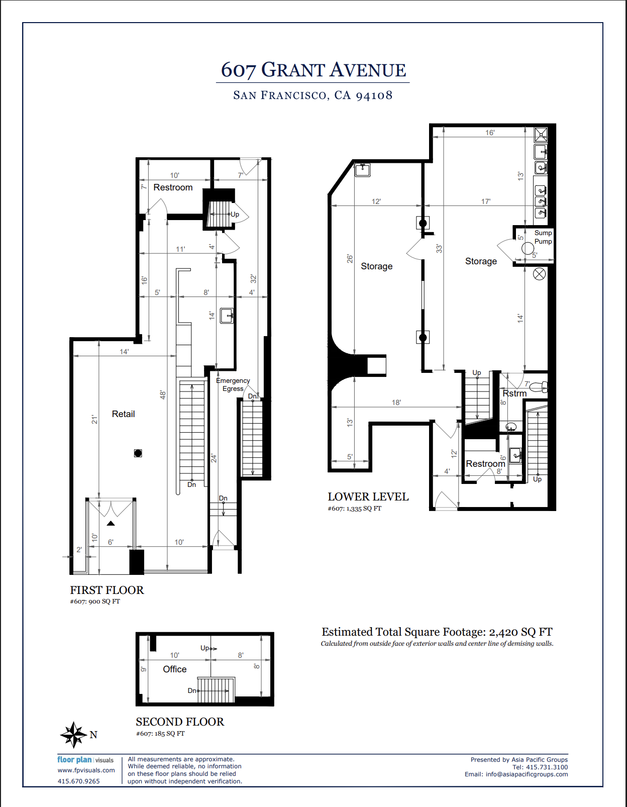 601-625 Grant Ave, San Francisco, CA à louer Photo intérieure- Image 1 de 16