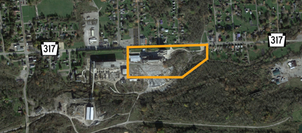 601 E Poland Ave, Bessemer, PA - aerial  map view