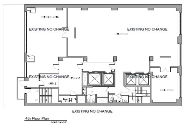 226 W 37th St, New York, NY à louer Plan d’étage- Image 1 de 3