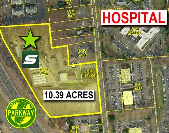 Plus de détails pour 694-696 N Beers St, Holmdel, NJ - Terrain à vendre