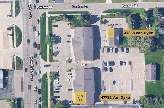 47742-47866 Van Dyke Ave, Shelby Township, MI à louer - Photo du bâtiment - Image 2 de 2