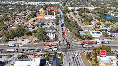 1240-1296 County Road 1, Dunedin, FL - Aerial  map view