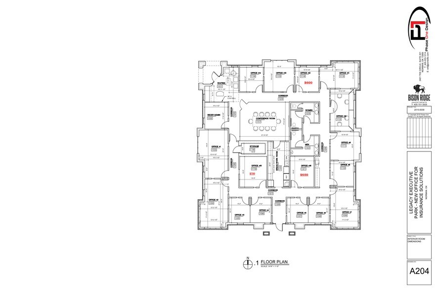 3401 W Rock Creek Rd, Norman, OK for lease - Floor Plan - Image 2 of 11