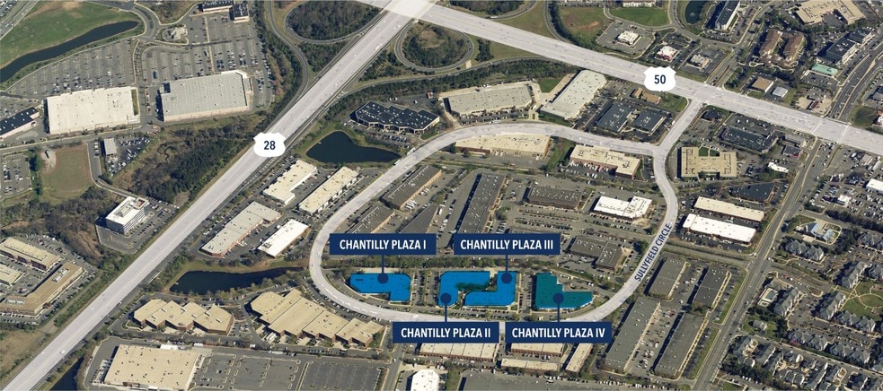 14155 Sullyfield Cir, Chantilly, VA for lease - Aerial - Image 3 of 7