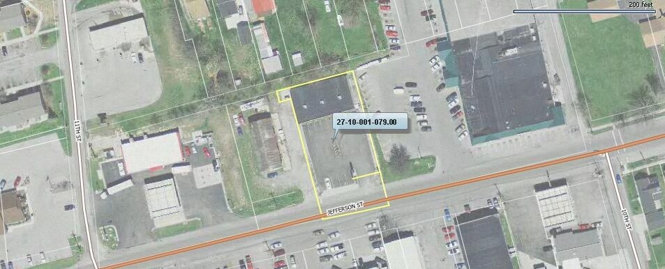 1045 Jefferson St, Greenfield, OH à louer - Aérien - Image 2 de 3