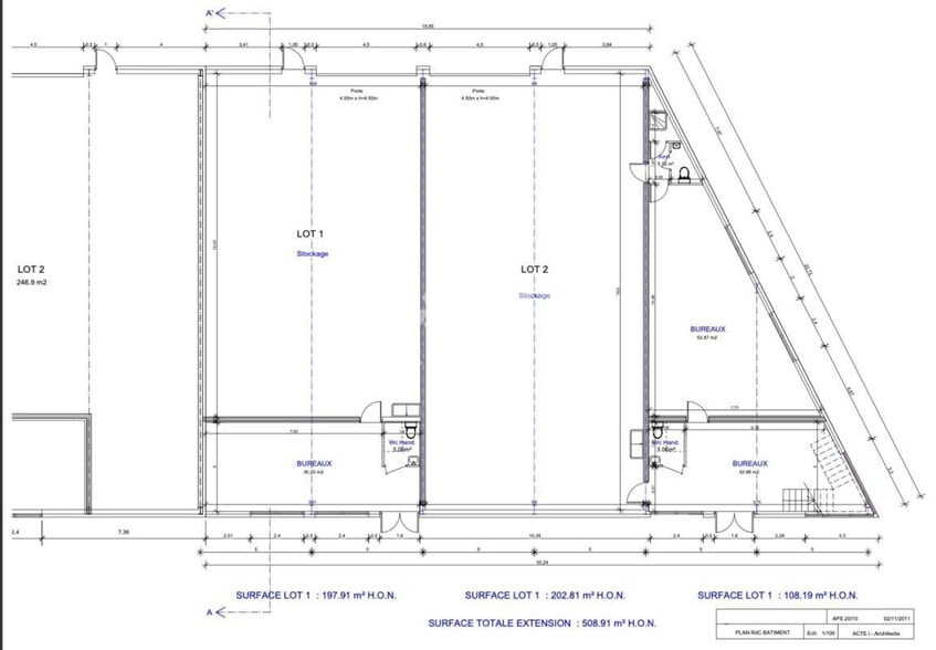 Flex dans Vourles à louer - Plan d’étage - Image 3 de 5