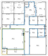 712 Oak St, Gainesville, GA à louer Plan d’étage- Image 2 de 2