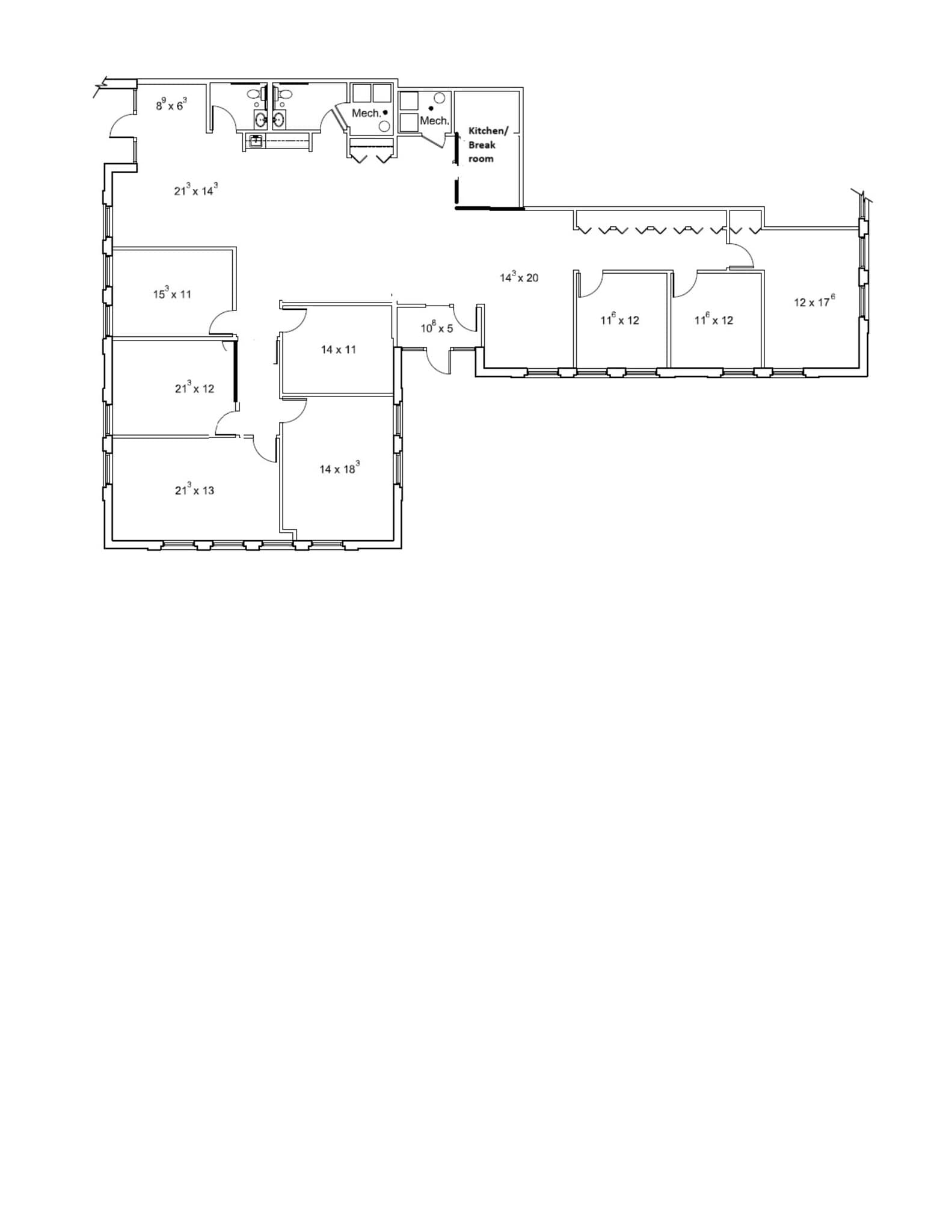 2201-2231 Lakeside Dr, Bannockburn, IL for lease Site Plan- Image 1 of 1