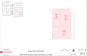 1860 Forest Hill Blvd, West Palm Beach, FL for lease Floor Plan- Image 1 of 1