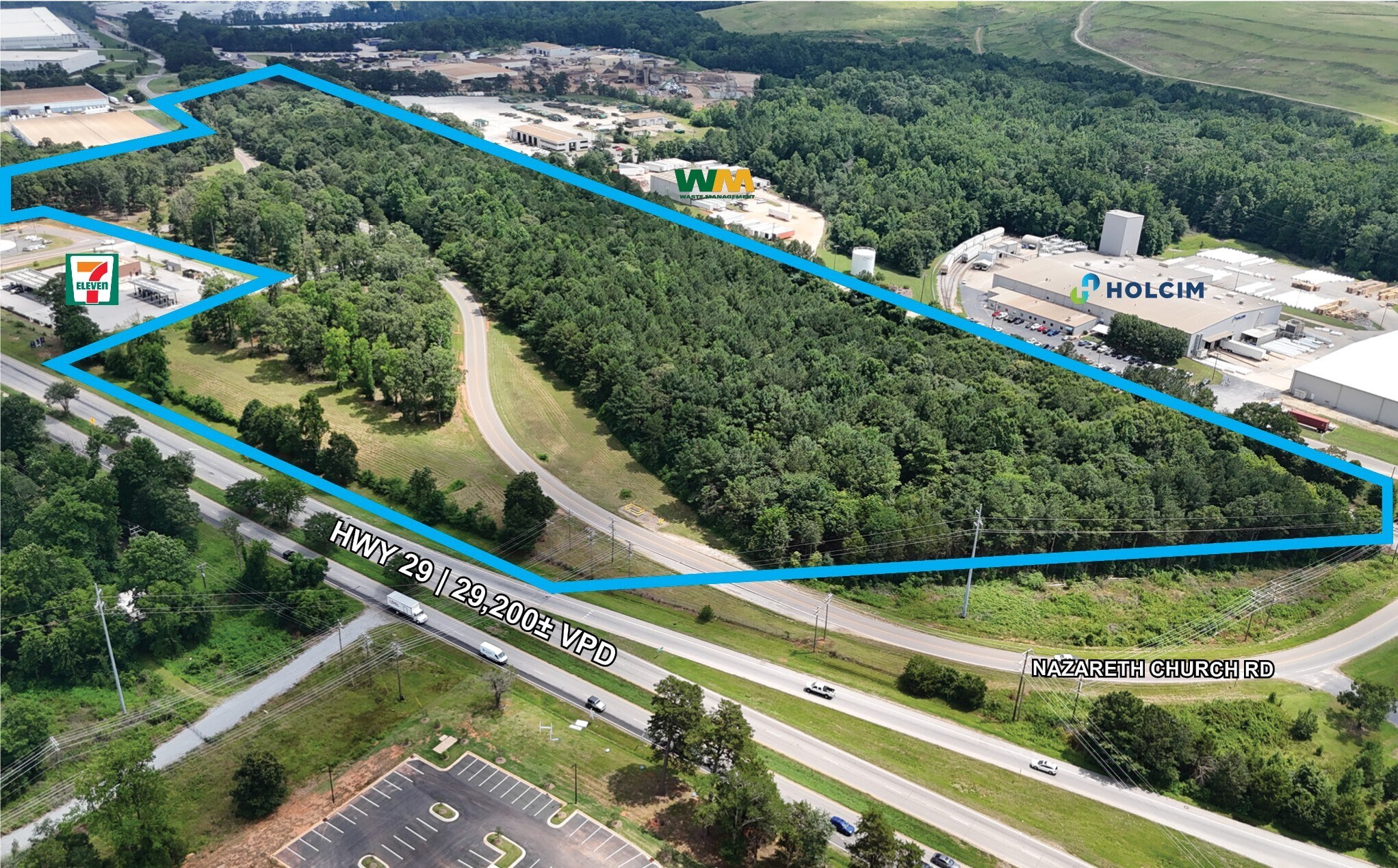 Hwy 29 and Nazareth Church Rd, Spartanburg, SC à vendre Photo du bâtiment- Image 1 de 1