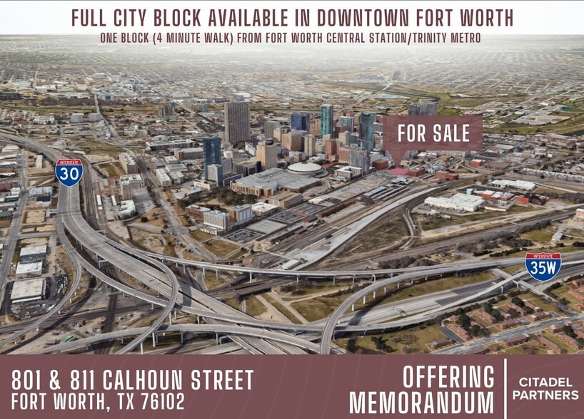 801-811 Calhoun St, Fort Worth, TX for sale - Building Photo - Image 3 of 4