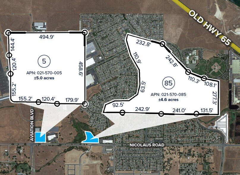 3000 Nicolaus Rd, Lincoln, CA for sale - Plat Map - Image 2 of 4