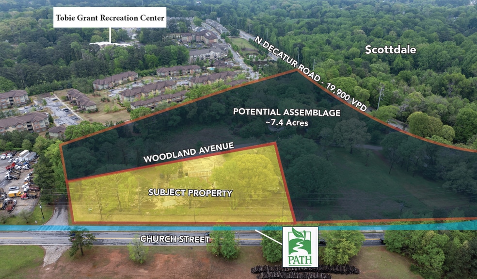 616 Woodland Ave, Scottdale, GA for sale - Building Photo - Image 2 of 2