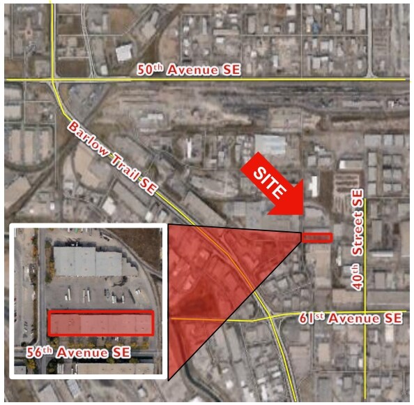 3716 56th Ave SE, Calgary, AB à louer - Aérien - Image 2 de 9