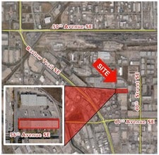 3716 56th Ave SE, Calgary, AB - AERIAL  map view - Image1