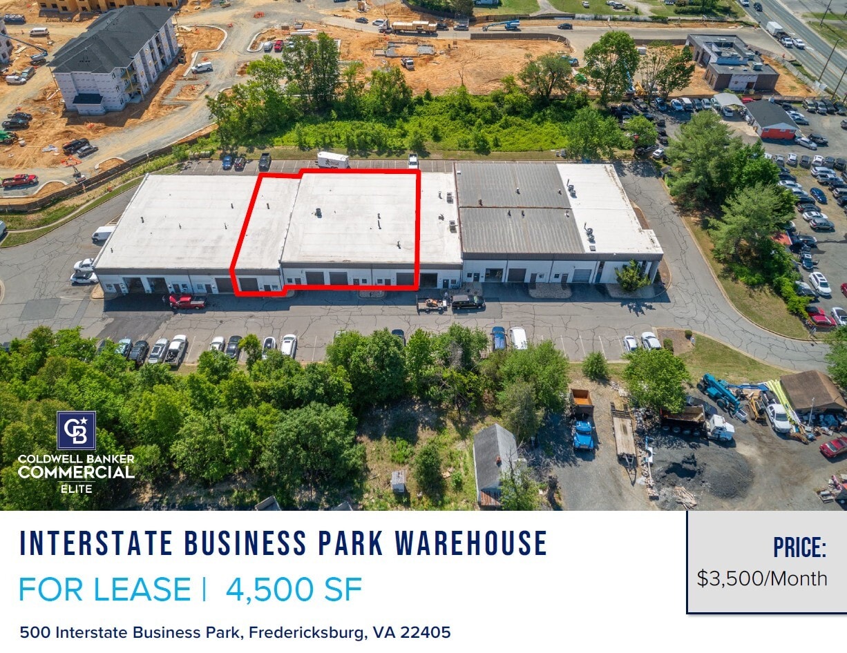 500 Interstate Business Park, Fredericksburg, VA for lease Interior Photo- Image 1 of 3