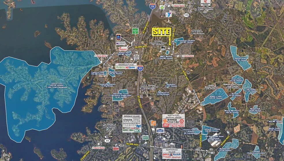 20205 N Main St, Cornelius, NC for lease - Aerial - Image 3 of 3