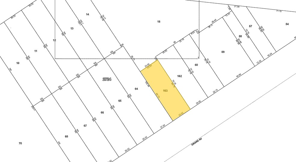 66-35 Grand Ave, Maspeth, NY à vendre - Plan cadastral - Image 1 de 1