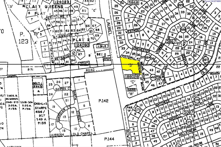 6915 Laurel Bowie Rd, Bowie, MD à louer - Plan cadastral - Image 2 de 8