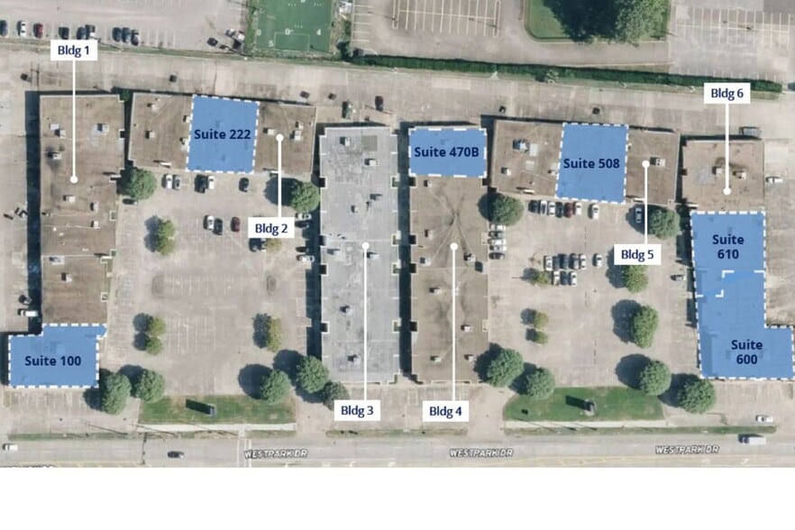 6300 Westpark Dr, Houston, TX à louer - Photo du bâtiment - Image 2 de 2