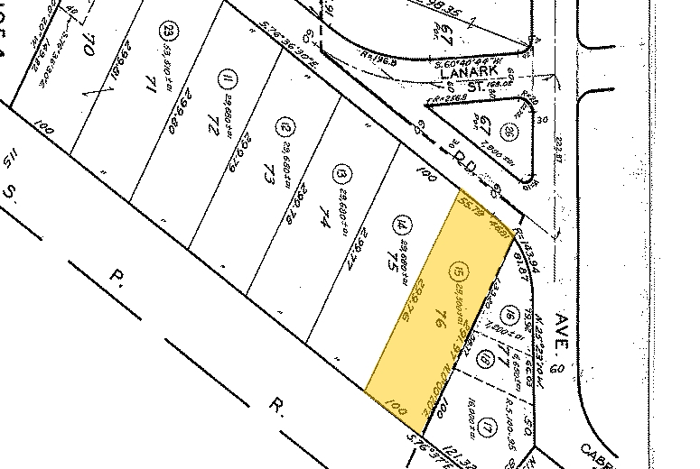 15406 Cabrito Rd, Van Nuys, CA for lease - Plat Map - Image 3 of 8