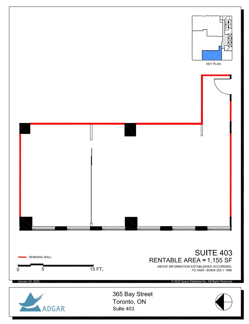 365 Bay St, Toronto, ON for lease Floor Plan- Image 1 of 1