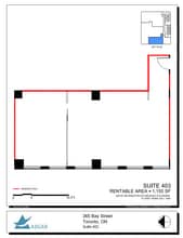 365 Bay St, Toronto, ON for lease Floor Plan- Image 1 of 1