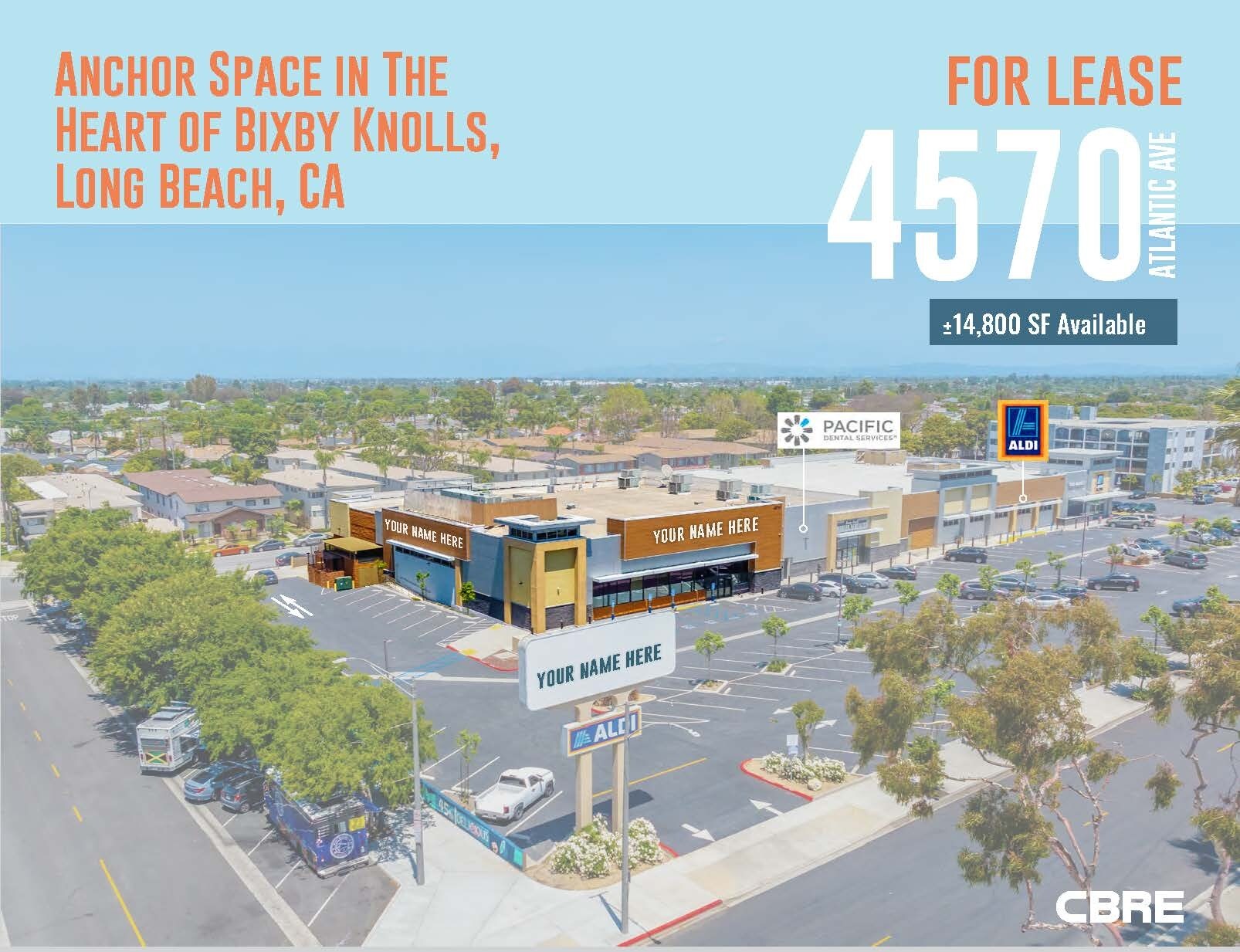 4570-4580 Atlantic Ave, Long Beach, CA à louer Photo du bâtiment- Image 1 de 38