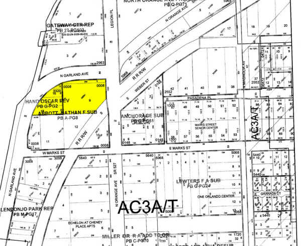 1000 N Orange Ave, Orlando, FL à vendre - Plan cadastral - Image 3 de 7