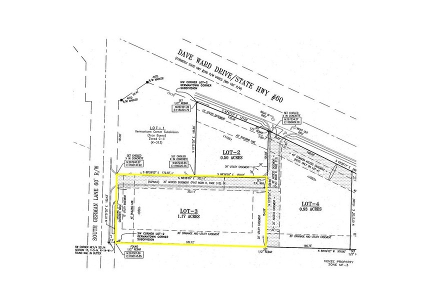 970 Dave Ward Dr, Conway, AR à vendre - Plan de site - Image 2 de 2