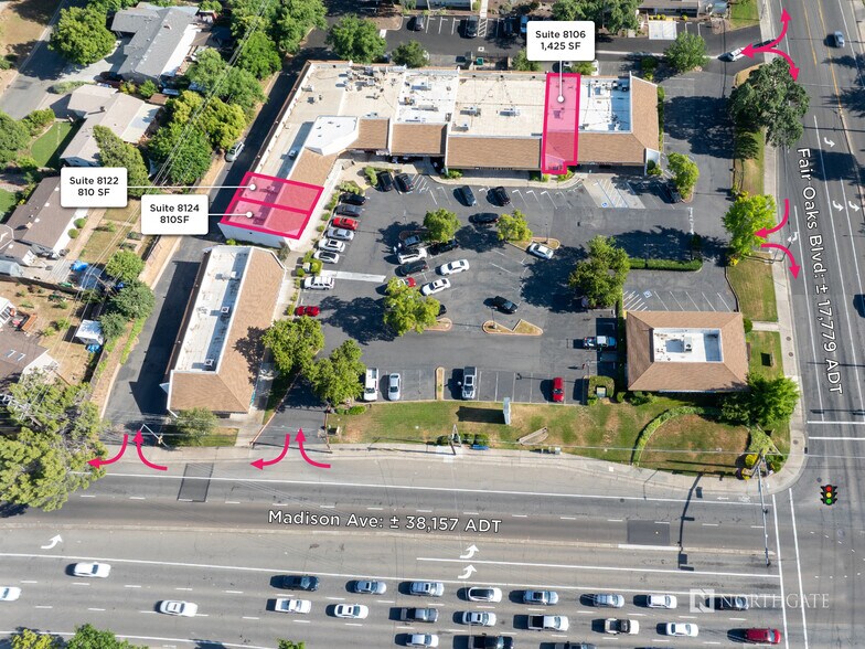 8100 Madison Ave, Fair Oaks, CA à louer - Photo du bâtiment - Image 3 de 8