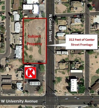 Plus de détails pour 450 N Center St, Mesa, AZ - Terrain à vendre