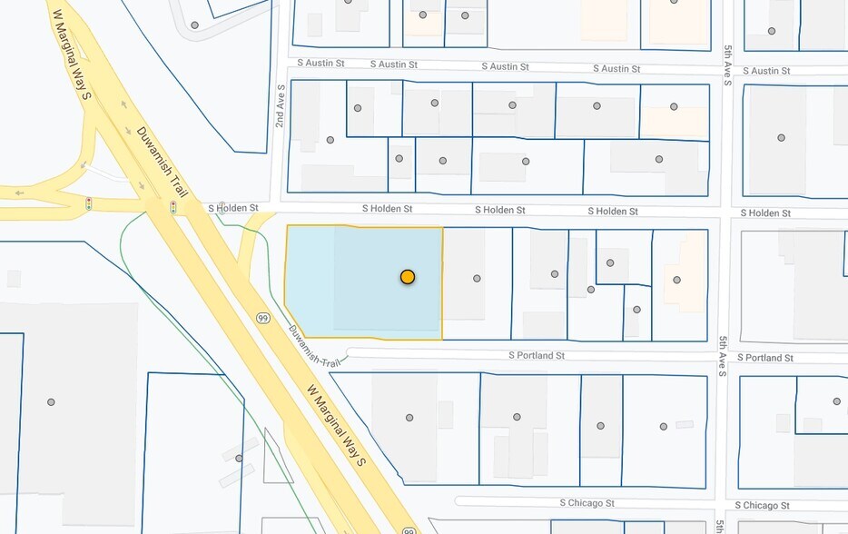 7700 2nd Ave S, Seattle, WA à louer - Plan cadastral - Image 2 de 2