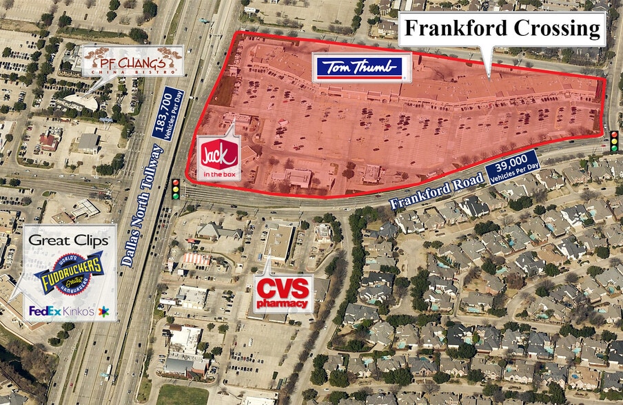 4625-4727 Frankford Rd, Dallas, TX for lease - Primary Photo - Image 1 of 2