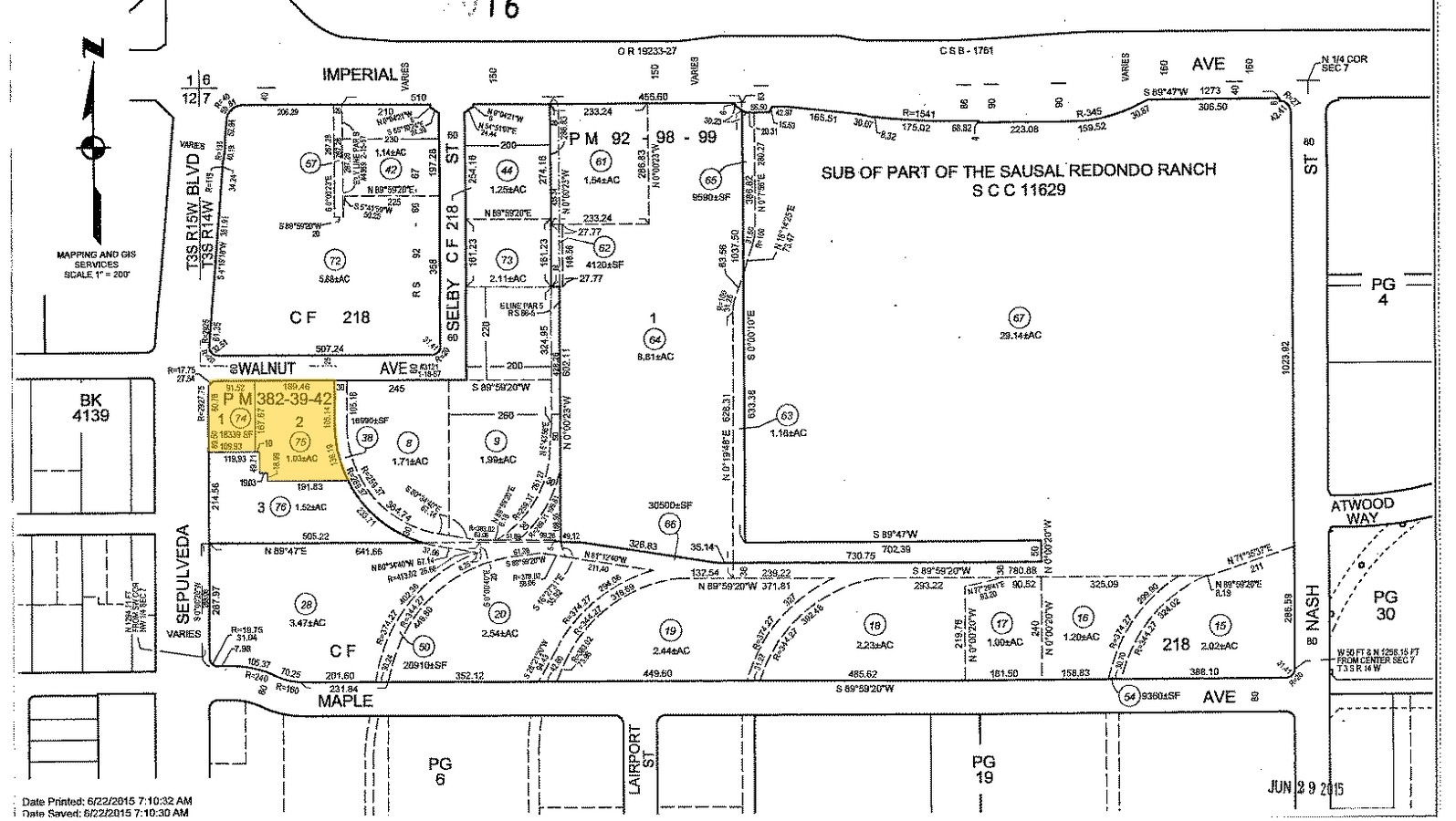 Plan cadastral