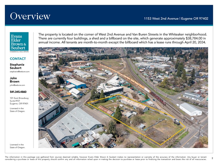 1153 W 2nd Ave, Eugene, OR à vendre - Photo du bâtiment - Image 3 de 6