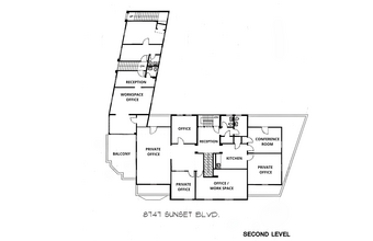 8741-8751 W Sunset Blvd, West Hollywood, CA for lease Floor Plan- Image 1 of 1