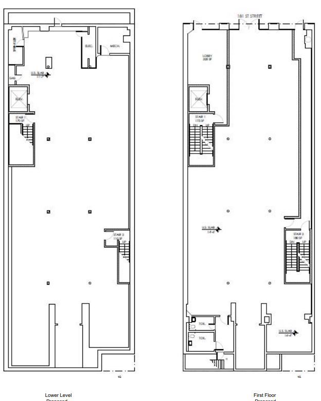 512 W 181st St, New York, NY à louer Plan d  tage- Image 1 de 1