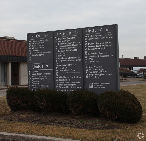 705 Progress Ave, Toronto, ON for lease - Building Photo - Image 2 of 6