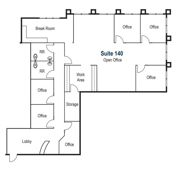 12211 S Eastern Ave, Henderson, NV for lease Floor Plan- Image 1 of 3