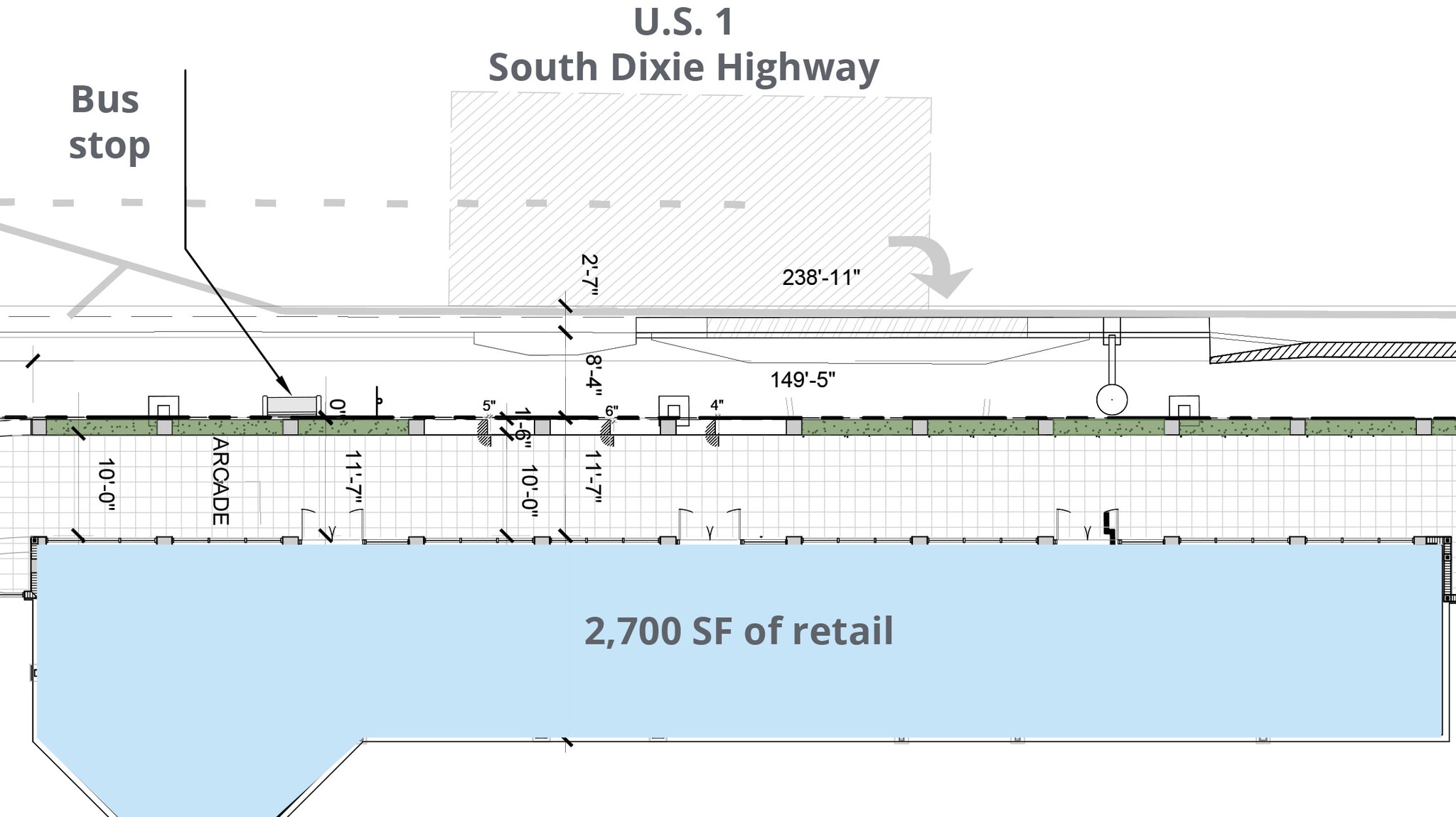 27077 S Dixie Hwy, Naranja, FL à louer Plan d’étage- Image 1 de 2