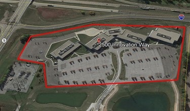 2500 Innovation Way, Greenfield, IN - Aerial  map view