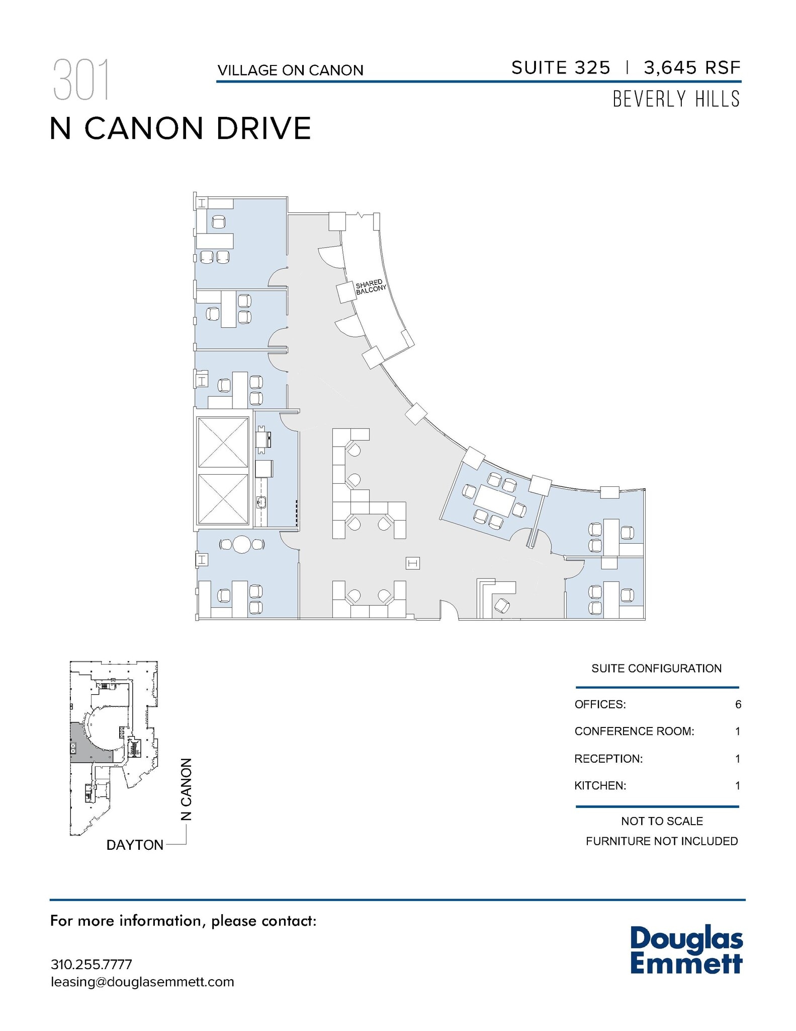 301-333 N Canon Dr, Beverly Hills, CA for lease Floor Plan- Image 1 of 1