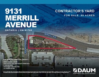 More details for 9131 Merrill Ave, Ontario, CA - Land for Sale