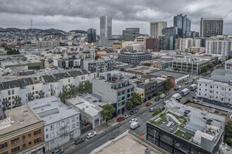 252 9th St, San Francisco, CA - Aerial map view