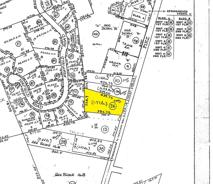 821 N Bethlehem Pike, Lower Gwynedd, PA for sale - Plat Map - Image 2 of 6